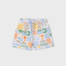 Load image into Gallery viewer, NEW SS26 Mayoral Boys Swim Shorts Set 3612 cream/90