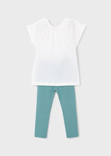 Load image into Gallery viewer, NEW SS26 Mayoral Girls Leggings Set 3723 Mint/21