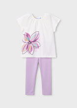 Load image into Gallery viewer, NEW SS26 Mayoral Girls Leggings Set 3723 Lilac/22