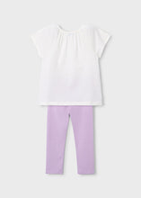 Load image into Gallery viewer, NEW SS26 Mayoral Girls Leggings Set 3723 Lilac/22