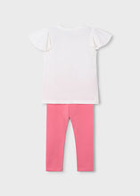 Load image into Gallery viewer, NEW SS26 Mayoral Girls Leggings Set 3724 Pink/87