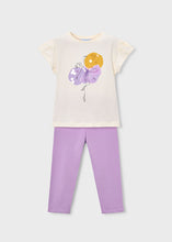 Load image into Gallery viewer, NEW SS26 Mayoral Girls Leggings Set 3726 Lilac/96