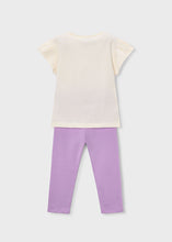 Load image into Gallery viewer, NEW SS26 Mayoral Girls Leggings Set 3726 Lilac/96