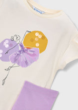 Load image into Gallery viewer, NEW SS26 Mayoral Girls Leggings Set 3726 Lilac/96
