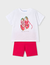 Load image into Gallery viewer, NEW SS26 Mayoral Girls Cycling Shorts Set 3731 Pink/19