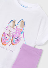 Load image into Gallery viewer, NEW SS26 Mayoral Girls Cycling Shorts Set 3731 Lilac/20