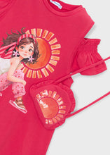 Load image into Gallery viewer, NEW SS26 Mayoral Girls Dress With Handbag 3941 Pink/12