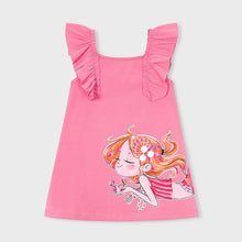 Load image into Gallery viewer, NEW SS26 Mayoral Girls Dress 3943 Pink/17
