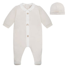 Load image into Gallery viewer, NEW AW25 Emile et Rose Kent Babygrow and hat 2617 STONE