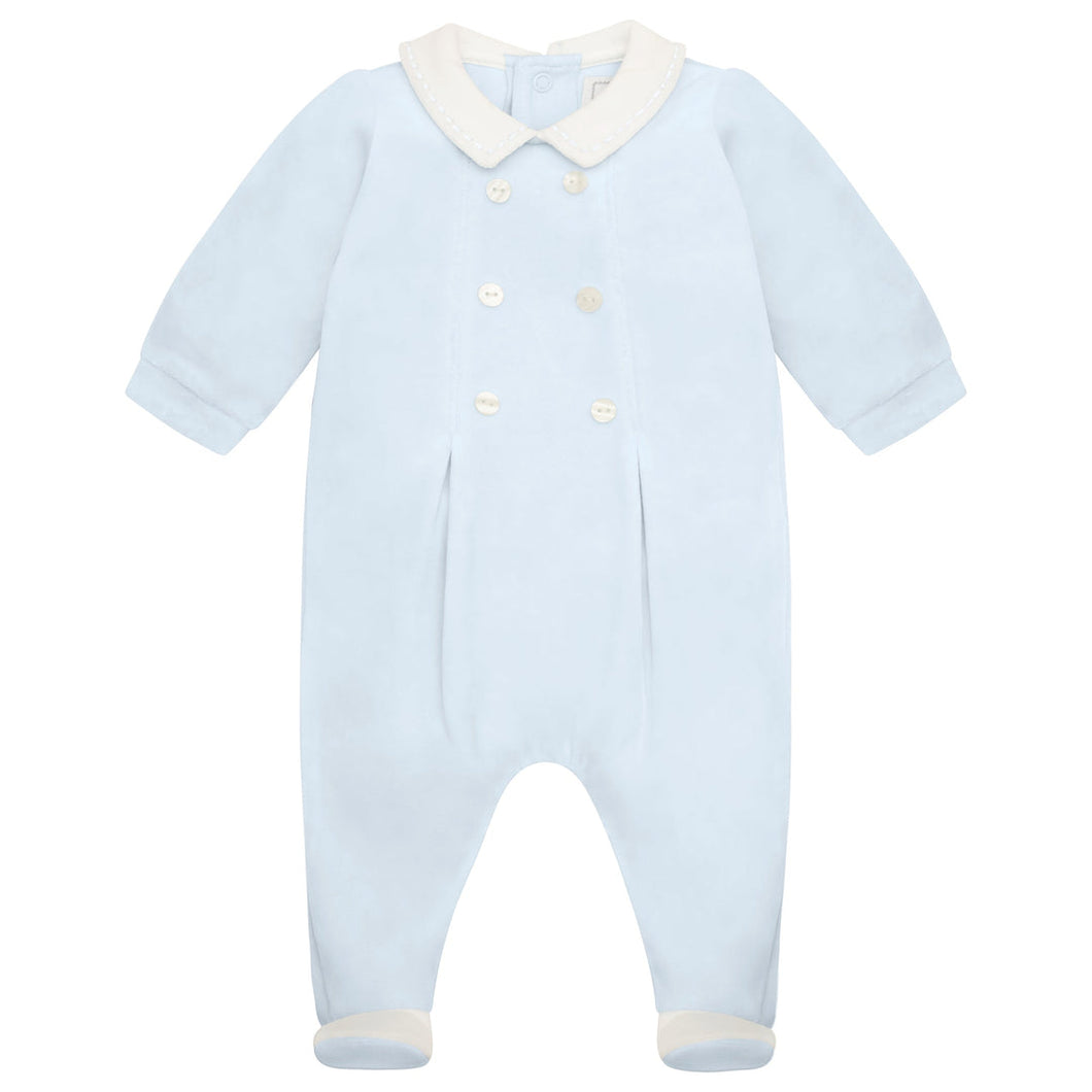 NEW AW25 Emile et Rose Kasper Velour Babygrow 2618