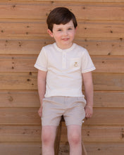 Load image into Gallery viewer, PRE ORDER - NEW SS24 Caramelo Boys Shorts Set BEIGE 313101
