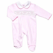 Load image into Gallery viewer, NEW SS24 Spanish Smocked Babygrow 8846