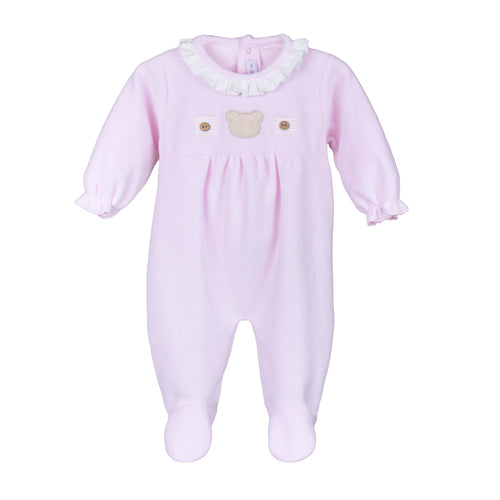 PRE ORDER - NEW AW24 Calamaro Teddy Babygrow Pink 33030