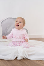 Load image into Gallery viewer, NEW AW24 Tutto Piccolo Girls Pink Checked Babygrow 8186