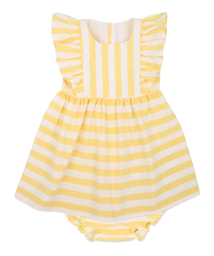 NEW SS24 Rapife Lemon Striped Dress 4615
