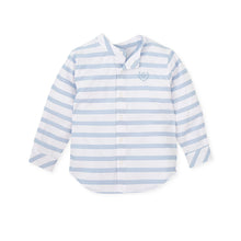 Load image into Gallery viewer, NEW SS24 Tutto Piccolo Boys Blue Striped Shirt 7034