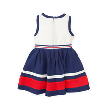 Load image into Gallery viewer, NEW SS24 Tutto Piccolo Girls Nautical Dress 7238