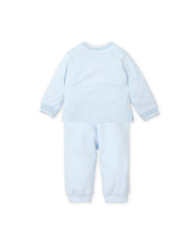 Load image into Gallery viewer, NEW AW24 Tutto Piccolo Boys Blue Checked Tracksuit 8586