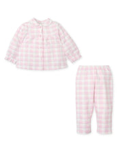 Load image into Gallery viewer, NEW AW24 Tutto Piccolo Girls Pink Checked Pjs 8885