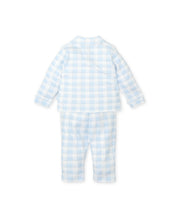 Load image into Gallery viewer, NEW AW24 Tutto Piccolo Boys Blue Checked Pjs 8886