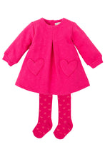 Load image into Gallery viewer, NEW AW24 Agatha Ruiz De La Prada Girls Dress and Tights 9224 FUCHSIA