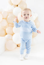 Load image into Gallery viewer, NEW AW24 Blues Baby Blue Knitted Tracksuit BB1530