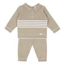 Load image into Gallery viewer, NEW AW24 Blues Baby Beige Knitted Tracksuit BB1532