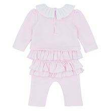 Load image into Gallery viewer, NEW AW24 Blues Baby Pink Frill Collar Tracksuit BB1699