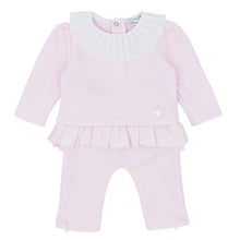 Load image into Gallery viewer, NEW AW24 Blues Baby Pink Frill Collar Tracksuit BB1699