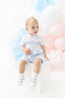 NEW SS25 Blues Baby Blue Shorts Set BB1790
