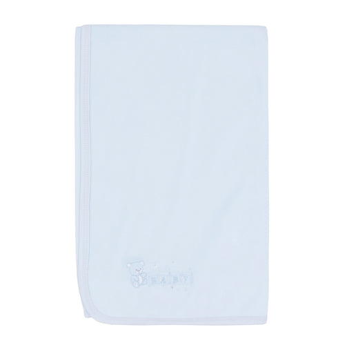 NEW AW25 Blues Baby Blue Blanket BB2080