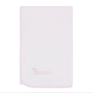 NEW AW25 Blues Baby Pink Blanket BB2080