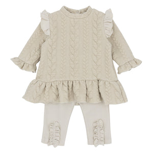 NEW AW25 Blues Baby Beige Leggings Set BB2193