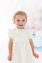Load image into Gallery viewer, NEW SS26 Blues Baby Smocked Dress BB2267 Lemon