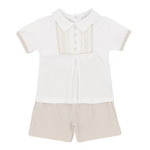 Load image into Gallery viewer, NEW SS26 Blues Baby Shorts Set BB2280 BEIGE