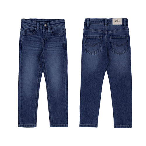 PRE ORDER - NEW AW24 Mayoral Boys Jeans 504 Dark Blue 41