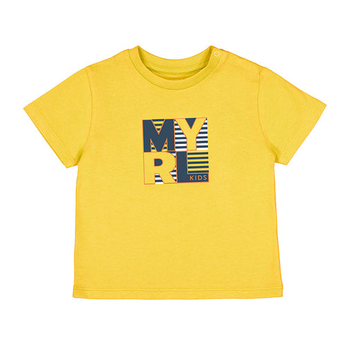 NEW SS24 Mayoral Boys T-shirt Yellow/26 106