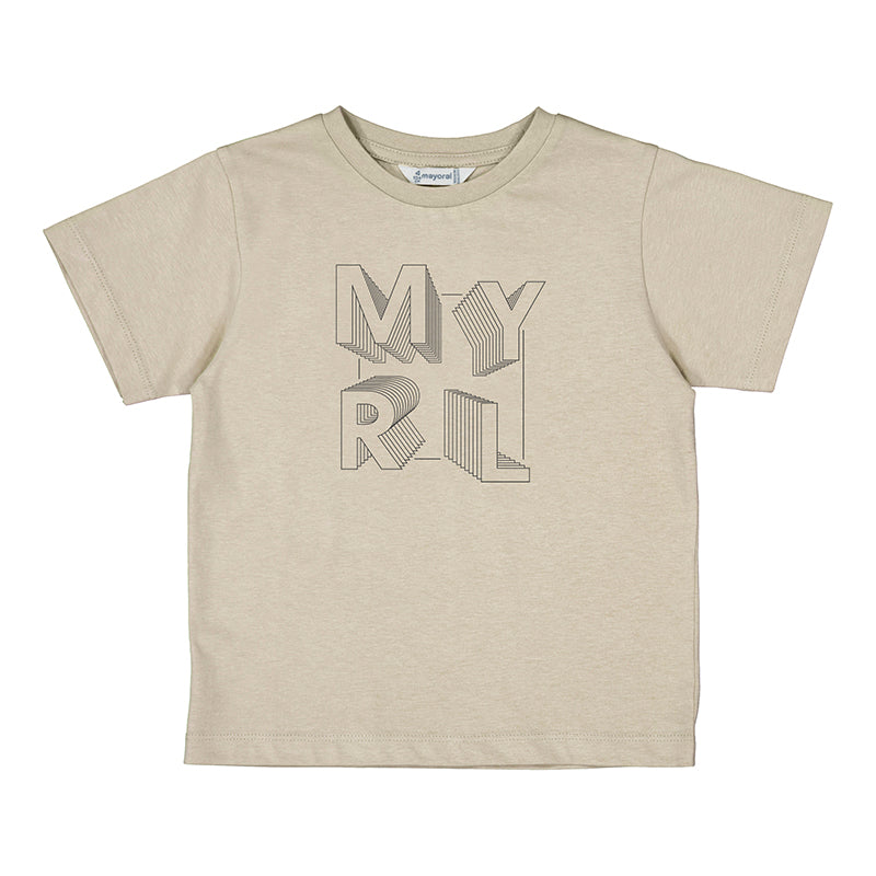 PRE ORDER - NEW SS25 Mayoral Boys T Shirt 170 Crystal/23