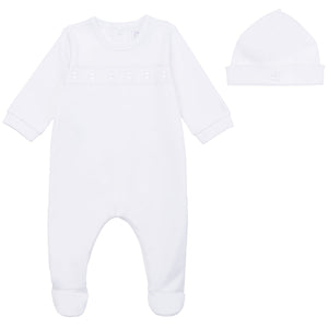 NEW AW24 Emile et Rose Heath Unisex Babygrow and Hat 2588