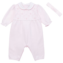 Load image into Gallery viewer, NEW AW24 Emile et Rose Heidi Footless Babygrow and Headband 2598