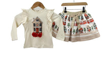 Load image into Gallery viewer, NEW AW24 Neon Kid Festive Skirt Set CREAM