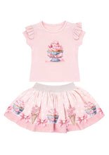 Load image into Gallery viewer, NEW SS26 Giorgio Bambini Cupcake Skirt Set PINK