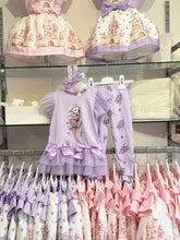 Load image into Gallery viewer, NEW SS26 Giorgio Bambini Ice Cream Leggings Set LILAC