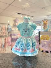 Load image into Gallery viewer, NEW SS26 Giorgio Bambini Eiffel Tower Skirt Set TURQUOISE