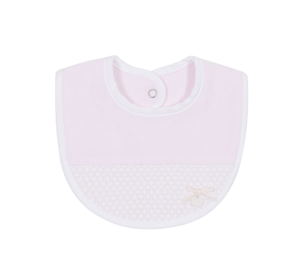 NEW AW24 Deolinda Luna Smocked Bib Pink 2411035