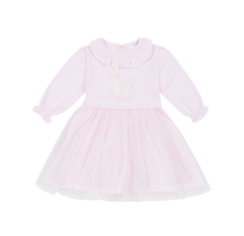 NEW AW24 Deolinda Rocking Horse Dress Pink 24414