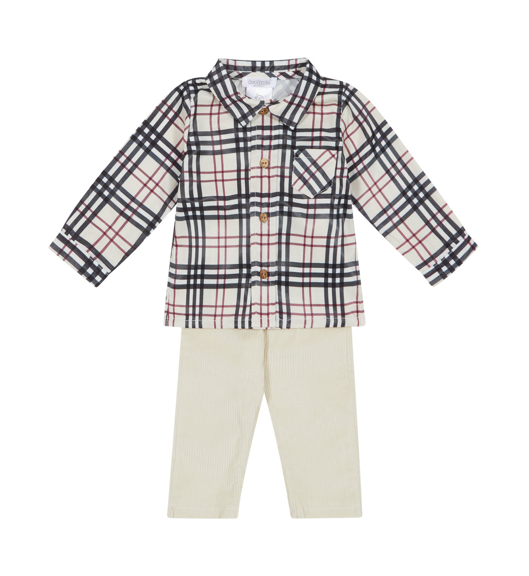 PRE ORDER - NEW AW24 Deolinda Checked Trouser Outfit 241906