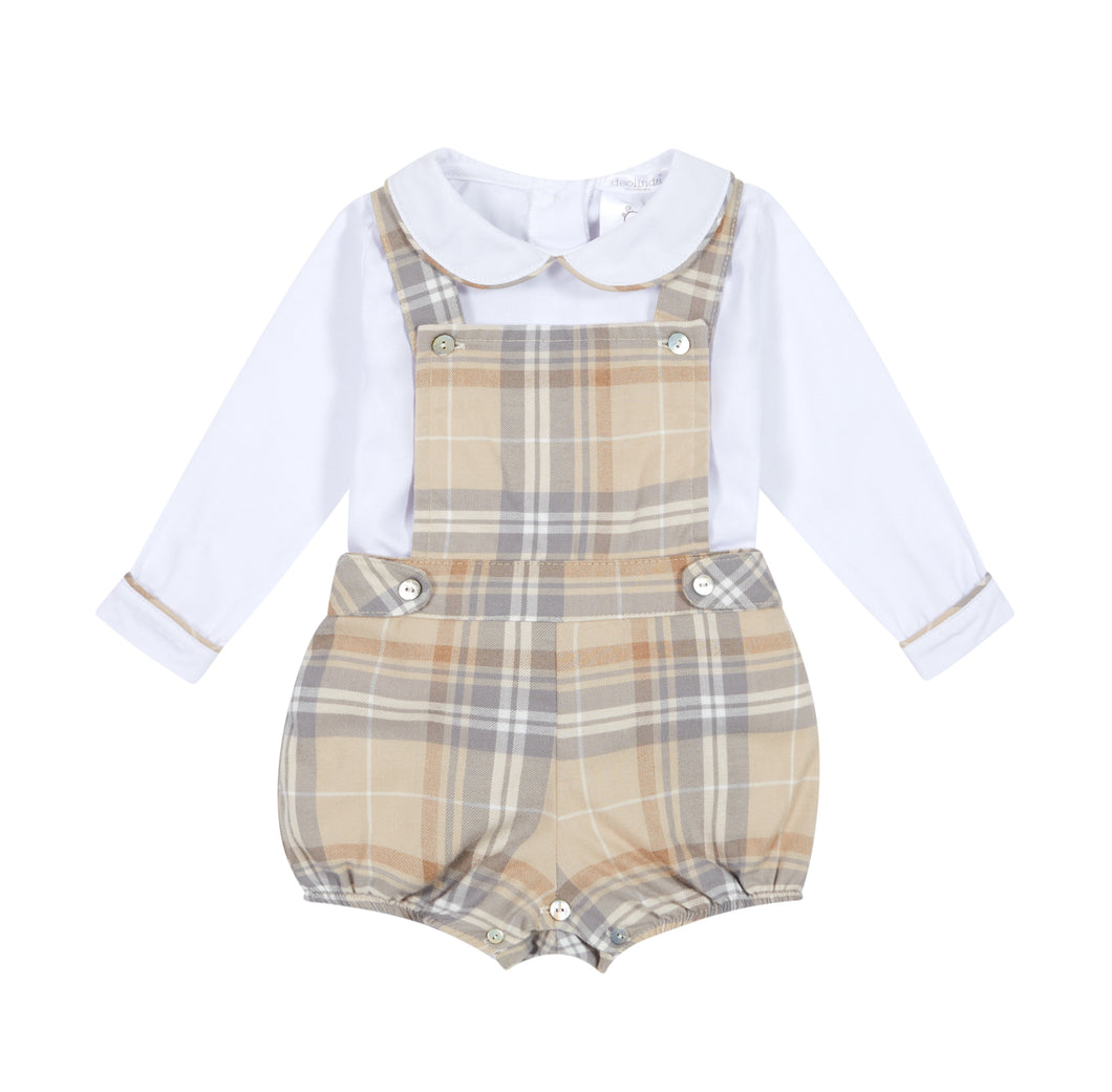 NEW AW24 Deolinda Sand Boys Romper 24609