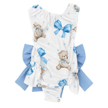 Load image into Gallery viewer, NEW SS26 Teddy Bear Swimming Costume BLUE