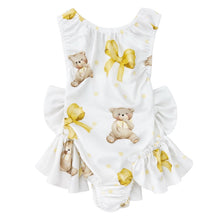Load image into Gallery viewer, NEW SS26 Teddy Bear Swimming Costume YELLOW